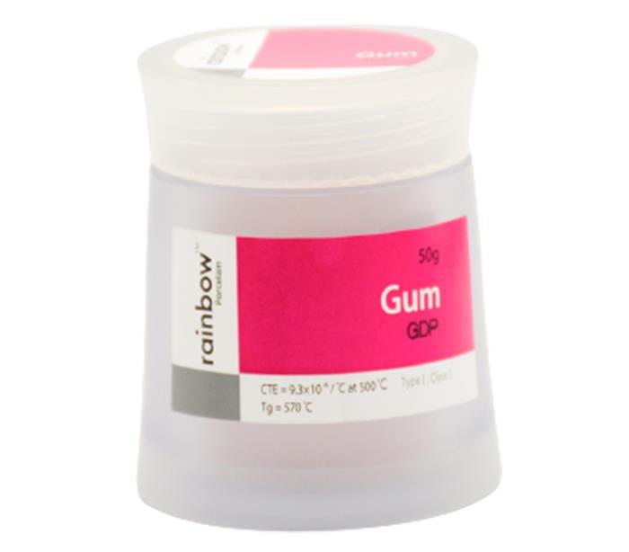 پودر پرسلن Genoss - rainbow Porcelain Gum  Dark Pink